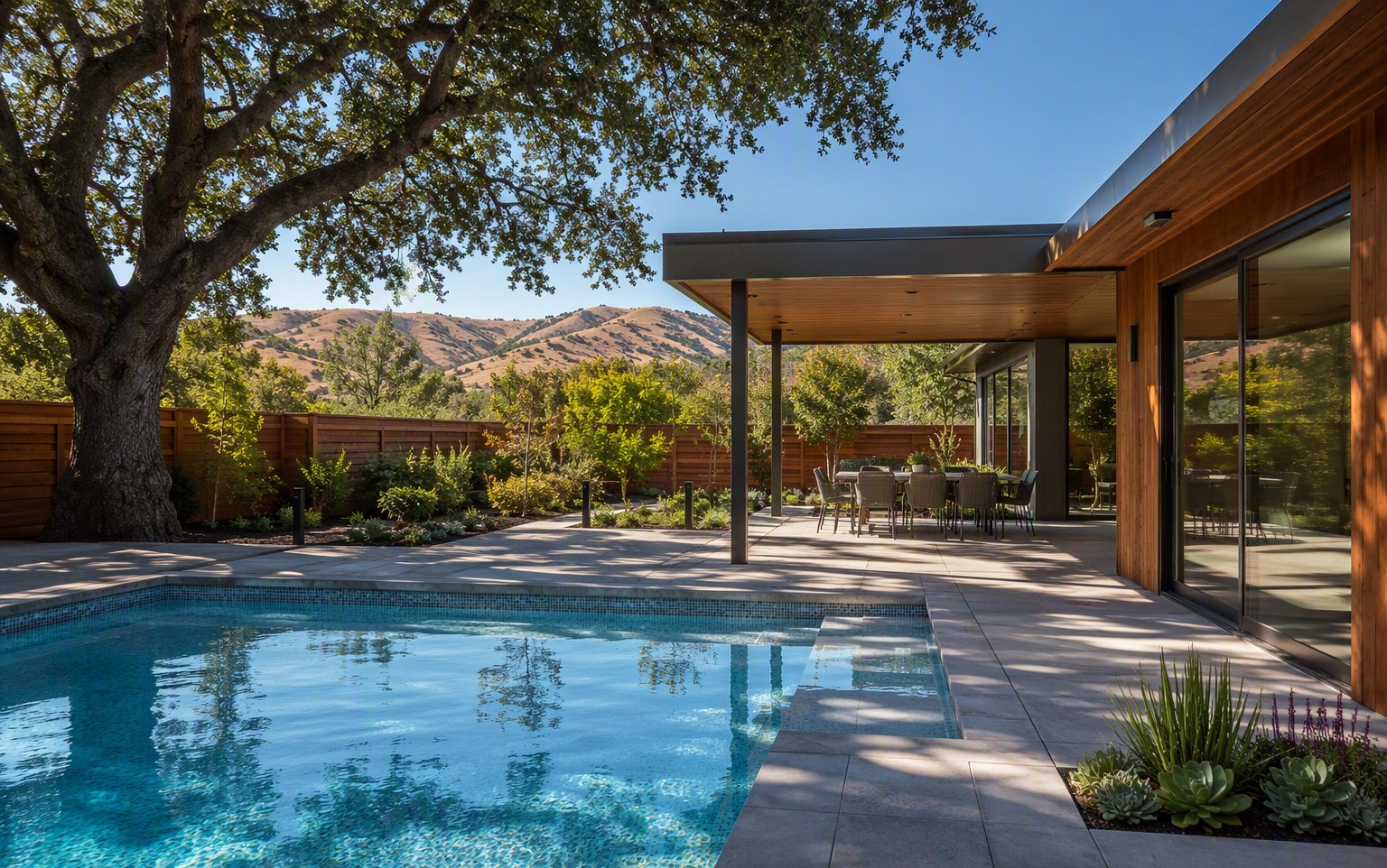 1980s pool, full renovation — Willow Glen, San Jose